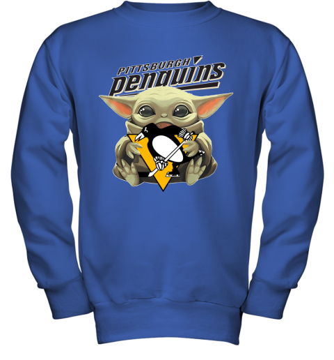New Baby Blue Pittsburgh Penguins Sweatshirt | SidelineSwap