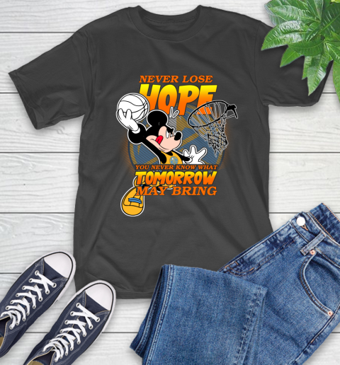 Denver Nuggets NBA Basketball Mickey Disney Never Lose Hope T-Shirt