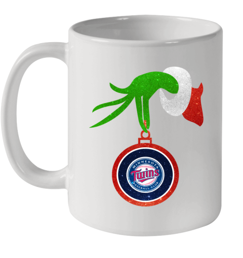 Minnesota Twins Grinch Merry Christmas MLB Baseball Ceramic Mug 11oz