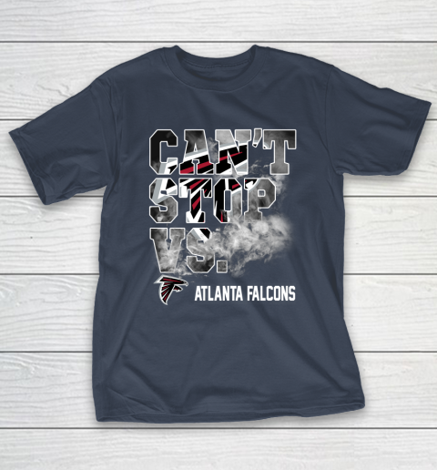 NFL Atlanta Falcons Can't Stop Vs T-Shirt 3