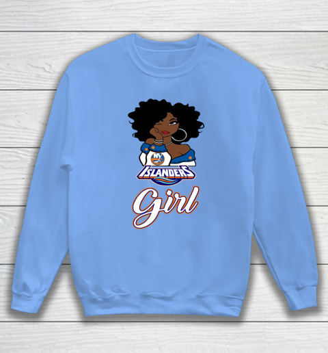 New York Islanders Girl NHL Sweatshirt 9
