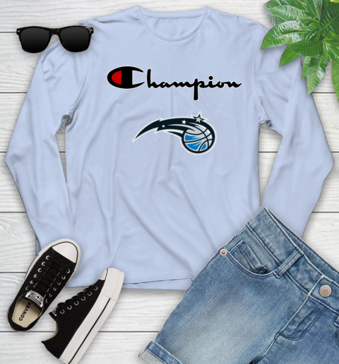 NBA Basketball Orlando Magic Champion Shirt Youth Long Sleeve 6
