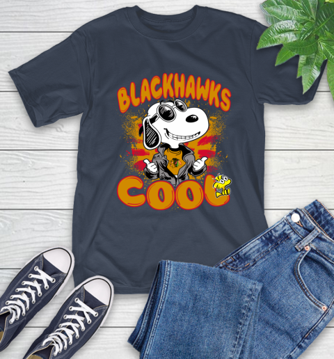 NHL Hockey Chicago Blackhawks Cool Snoopy Shirt T-Shirt 3
