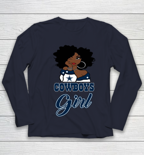 Dallas Cowboys Girl NFL Youth Long Sleeve 3
