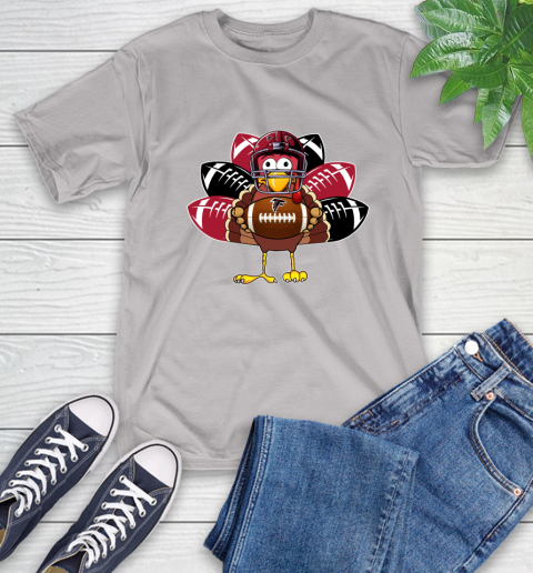 Atlanta Falcons Turkey Thanksgiving Day T-Shirt 12
