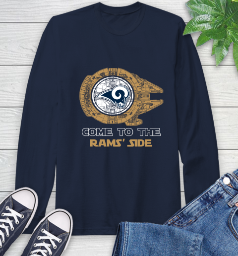 NFL Come To The Los Angeles Rams Wars Football Sports Long Sleeve T-Shirt 3