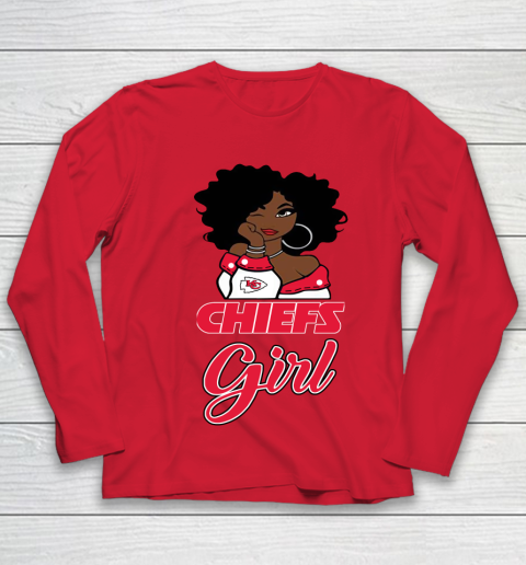 Kansas City Chiefs Girl NFL Youth Long Sleeve 10