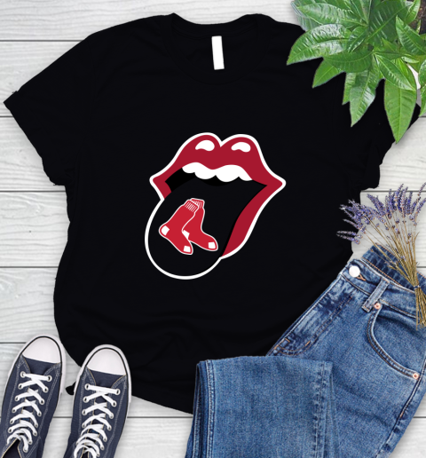 Boston Red Sox MLB Baseball Lips I Root For My Team Adoring Fan 92