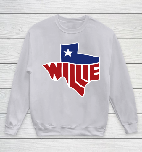 Willie Nelson shirt Willie's Texas Youth Sweatshirt 3