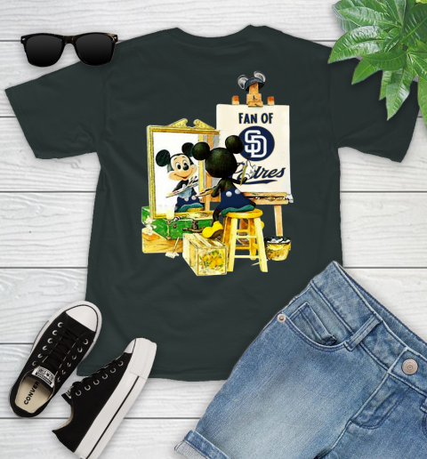 MLB Baseball San Diego Padres Mickey Drawing Shirt 98