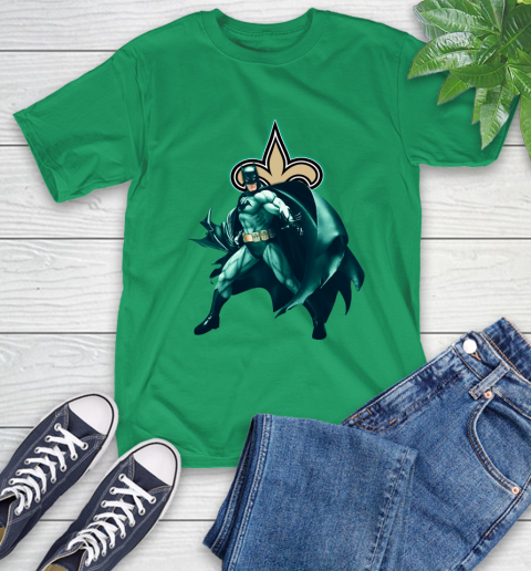 NFL Batman Football Sports New Orleans Saints T-Shirt 7