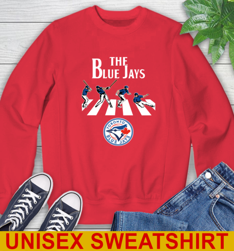 MLB Baseball Toronto Blue Jays The Beatles Rock Band Shirt Sweatshirt 12