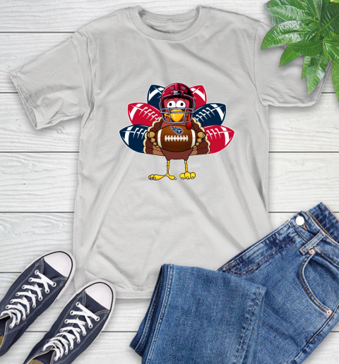 Tennessee Titans Turkey Thanksgiving Day T-Shirt