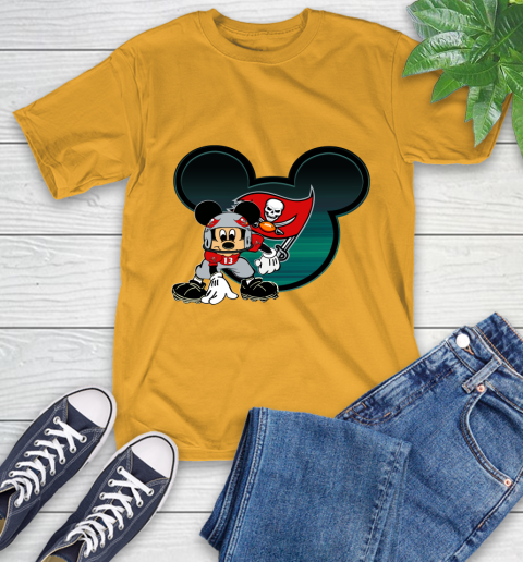 NFL Tampa Bay Buccaneers Mickey Mouse Disney Football T Shirt T-Shirt 3