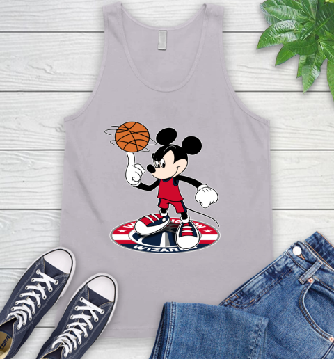 NBA Basketball Washington Wizards Cheerful Mickey Disney Shirt Tank Top 4