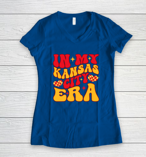 Groovy In My Kansas City Era Women's V-Neck T-Shirt 5
