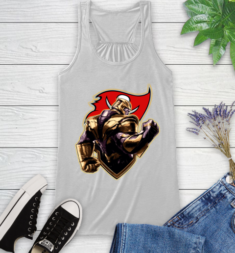 NFL Thanos Avengers Endgame Football Sports Tampa Bay Buccaneers Racerback Tank