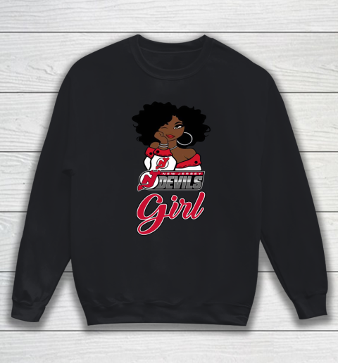 New Jersey Devils Girl NHL Sweatshirt