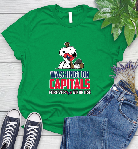NHL The Peanuts Movie Snoopy Forever Win Or Lose Hockey Washington Capitals 96