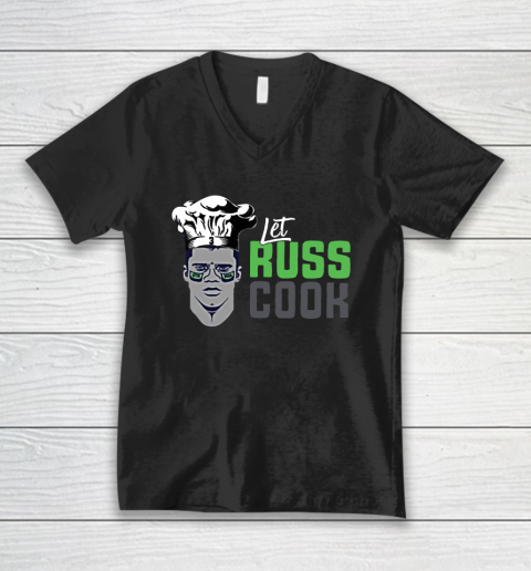 Let Russ Cook V-Neck T-Shirt