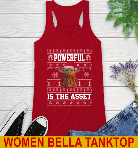 Powerful Is The Asset Baby Yoda Christmas Star Wars Shirts 40