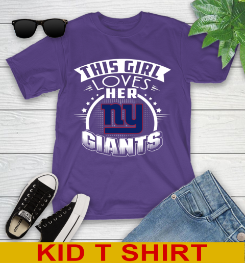 New York Giants NFL Football This Girl Loves Her Team 99