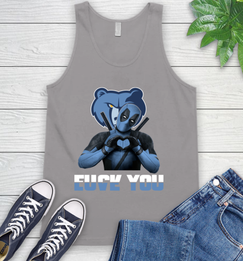 NBA Memphis Grizzlies Deadpool Love You Fuck You Basketball Sports Tank Top 3