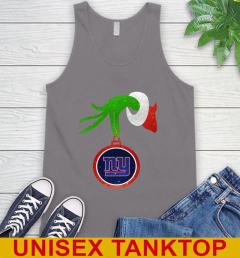 New York Giants Grinch Merry Christmas NFL Football Tank Top 7