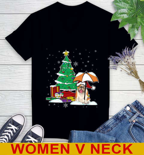 Bulldog Christmas Dog Lovers Shirts 73