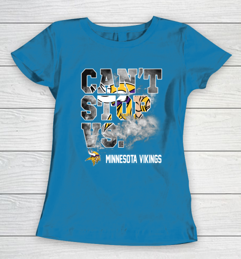 NFL Minnesota Vikings Can't Stop Vs Women's T-Shirt 6