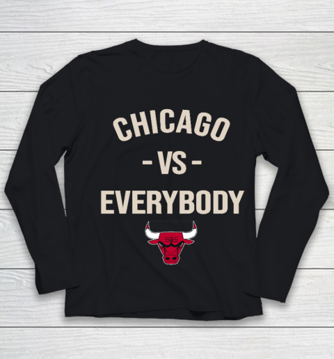 Chicago Bulls Vs Everybody Youth Long Sleeve
