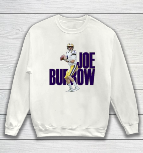 Joe Burrow LSU Tigers Football Sweatshirt