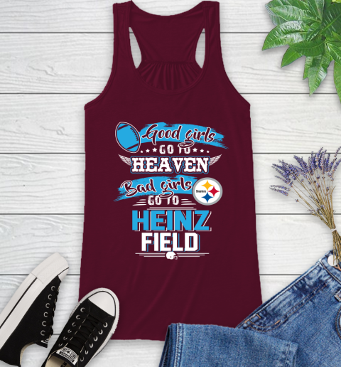 Pittsburgh Steelers NFL Bad Girls Go To Heinz Field Shirt Racerback Tank 2