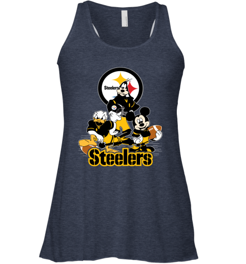 Nike Men's Pittsburgh Steelers Athletic Black Heather Sleeveless