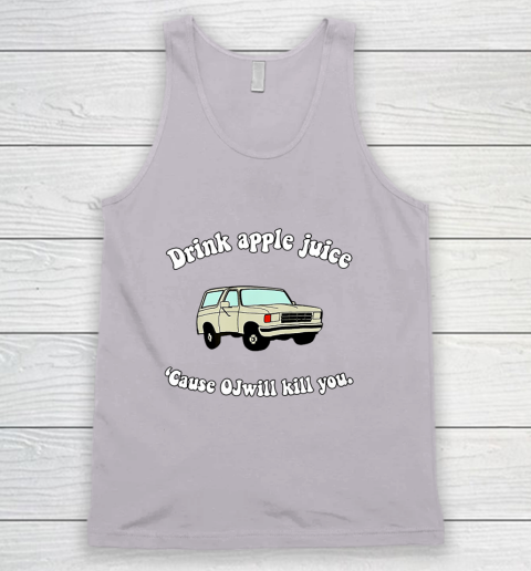 Drink Apple Juice Funny Tank Top 3