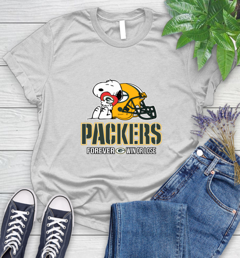 NFL The Peanuts Movie Snoopy Forever Win Or Lose Football Green Bay Packers 91