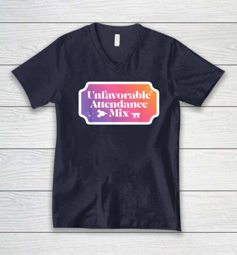 Unfavorable Attendance Mix V-Neck T-Shirt - Image 3
