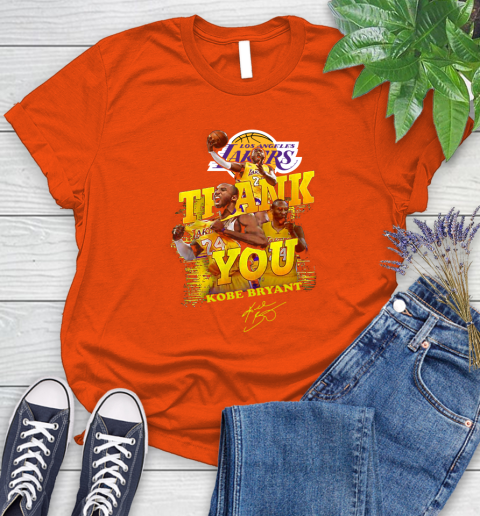 Great Thank you Kobe Bryant Los Angeles Lakers signature shirt 84