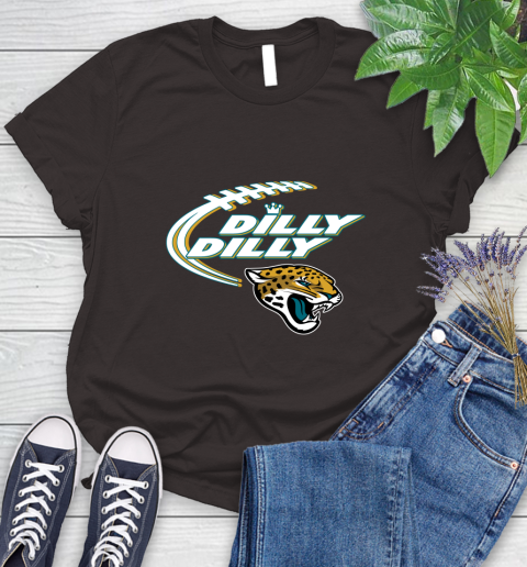 NFL Jacksonville Jaguars Dilly Dilly Football Sports Women's T-Shirt 8