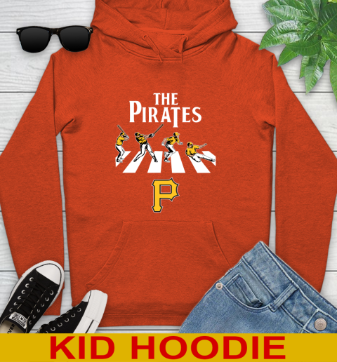 MLB Baseball Pittsburgh Pirates The Beatles Rock Band Shirt Youth Hoodie 4