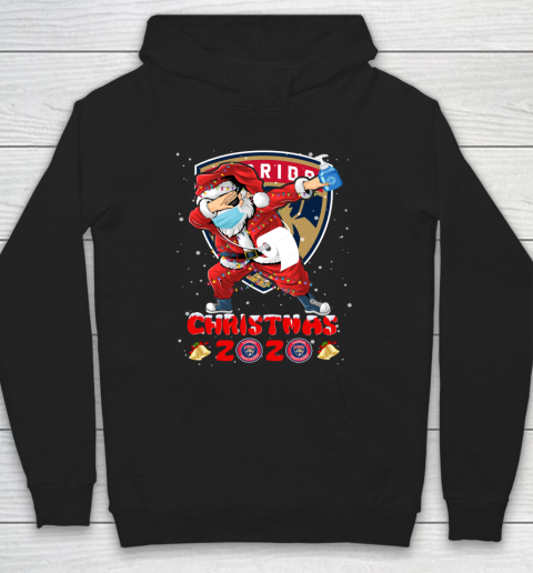 Florida Panthers Funny Santa Claus Dabbing Christmas 2020 NHL Hoodie