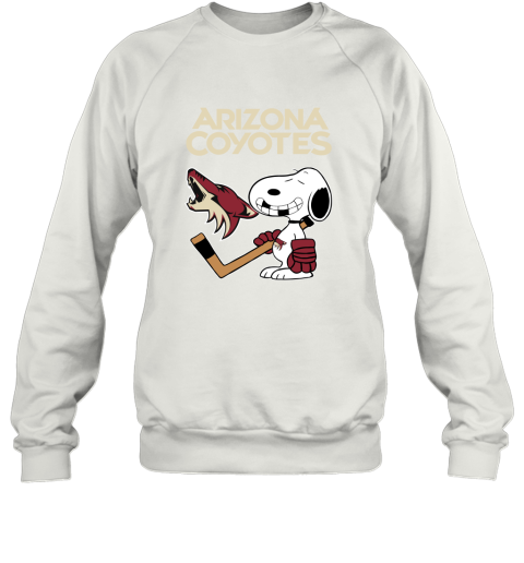 Arizona Coyotes Ice Hockey Broken Teeth Snoopy NHL Sweatshirt