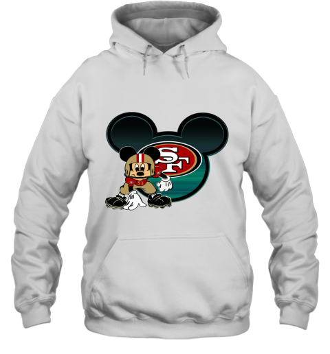 NFL San Francisco 49ers Mickey Mouse Disney Football T Shirt Youth T-Shirt