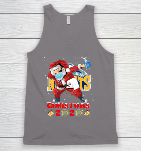 Denver Nuggets Funny Santa Claus Dabbing Christmas 2020 NBA Tank Top 6