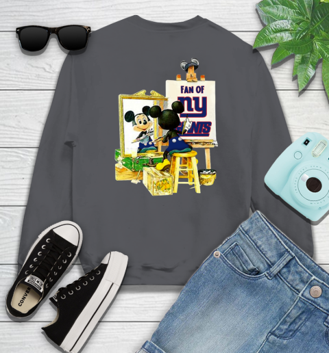 NFL Football New York Giants Mickey Drawing Shirt 30