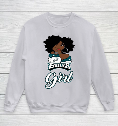 Philadelphia Eagles Girl NFL Youth Sweatshirt 4