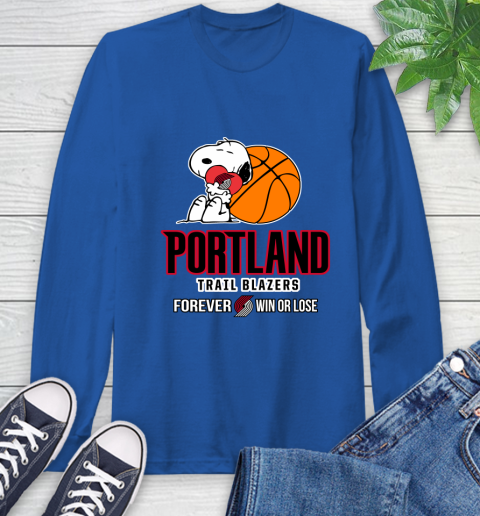 NBA The Peanuts Movie Snoopy Forever Win Or Lose Basketball Portland Trail Blazers_000 66