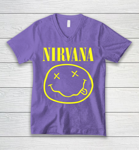 Vintage Nirvanas V-Neck T-Shirt 8