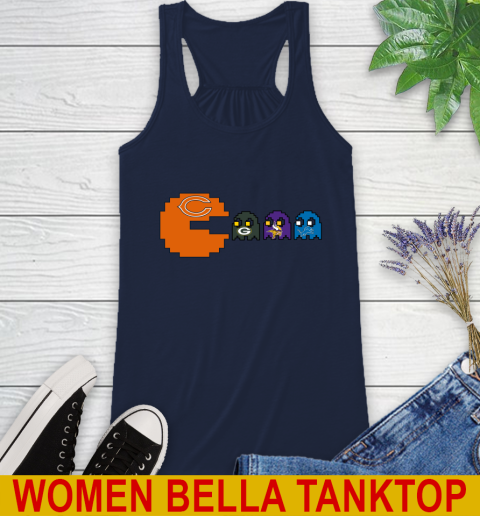Chicago Bears NFL Football Pac Man Champion Racerback Tank 11