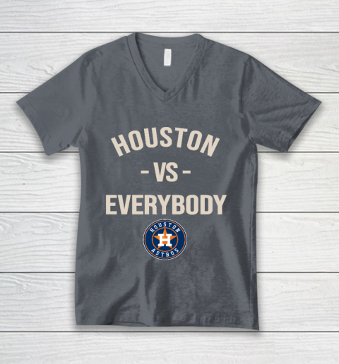 Houston Astros Vs Everybody V-Neck T-Shirt 4
